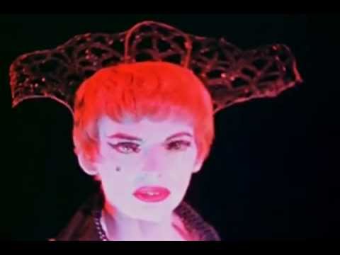 Cameron as the Scarlet Woman in "Inauguration of the Pleasure Dome"