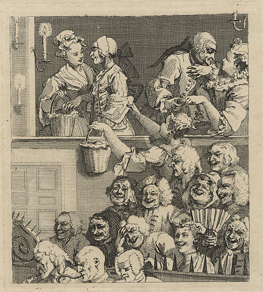 Hogarth's "The Laughing Audience"