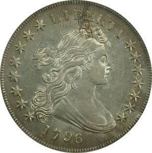 Early silver dollar obverse