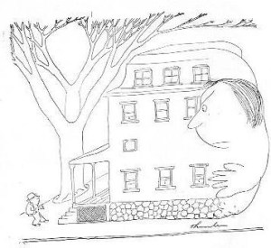 This image, for example, looks a lot like his home