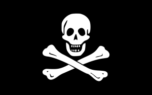 Flag used by only some pirates, including Bellamy (Source: Wikipedia/WarX)