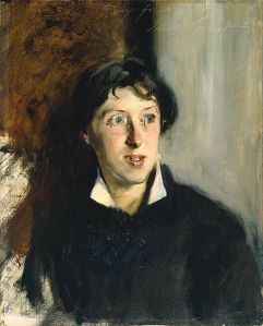 C'mon, after that description you want to know what Vernon Lee looked like, and this is how John Singer Sargent saw her