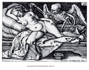 . . . once less chastely. Which one do you think more effective?