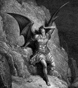 Gustave Dore's depiction of what some call the most sympathetic treatment of the devil, John Milton's "Paradise Lost"