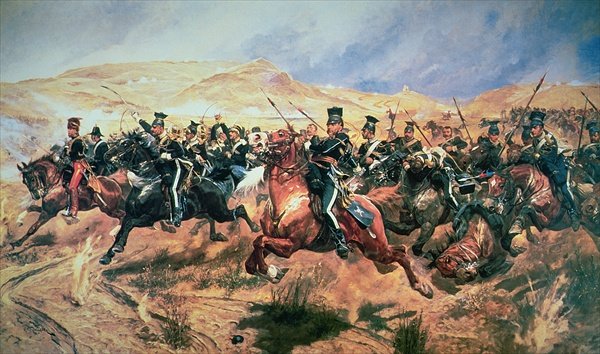 "SNAFU" originated in the military, so a picture of a military SNAFU seemed appropriate. This is "The Charge of the Light Brigade" by Richard Caton Woodville, Jr. (1856-1927) who's family's life has its own SNAFU moments. Although famous and successful as a battlefield artist, Woodville committed suicide by shooting himself. Sadly, he may have taken after his father RCW, Sr., another noted artist, who died of a morphine overdose at age 30.
