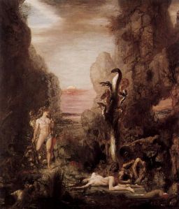 Calpurnia's second husband. No, the one on the right. (By Gustave Moreau, 1876)